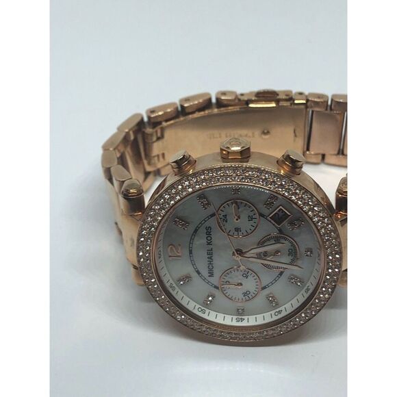 Michael Kors MK5491 Unisex Stainless Steel Analog Dial Quartz Wrist Watch RK318 - Picture 7 of 12